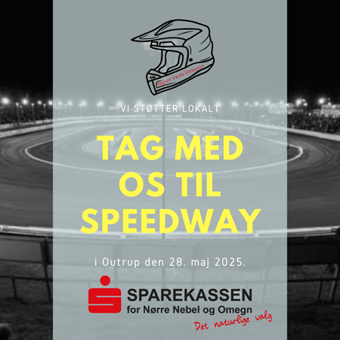 Tag med os til speedway