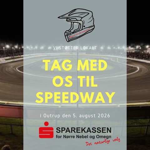Tag med os til speedway 2026